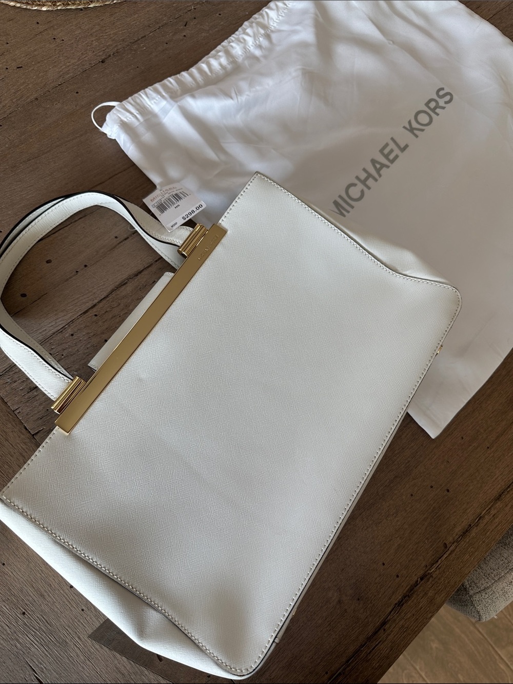 NWT Michael Kors Tilda Large Leather Tote Purse